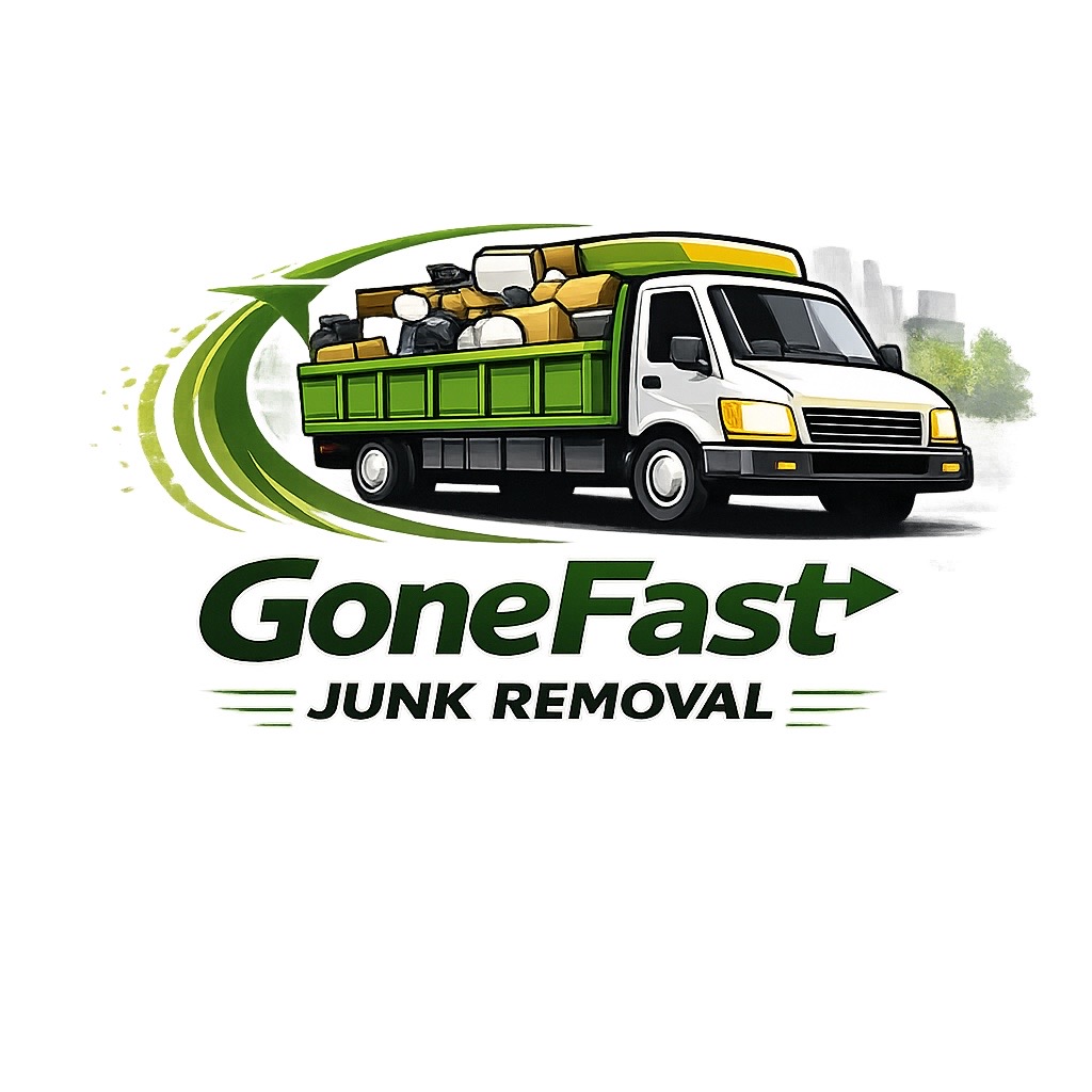 GoneFast junk removal branding